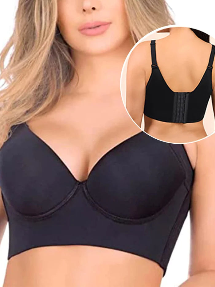 Fashion Deep Cup Bra Hides Back Fat