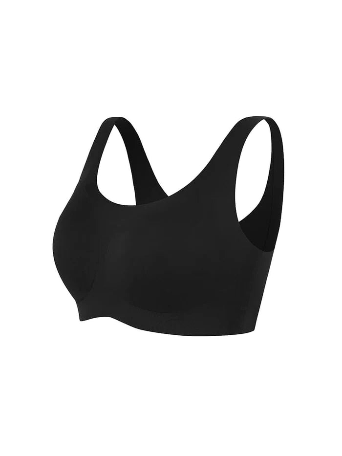 Comfort Bra with Drop Glue Design Supports Gathering Bust